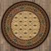 Rustic Elegance Rug - 8 Ft. Round