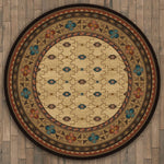 Rustic Elegance Rug - 8 Ft. Round