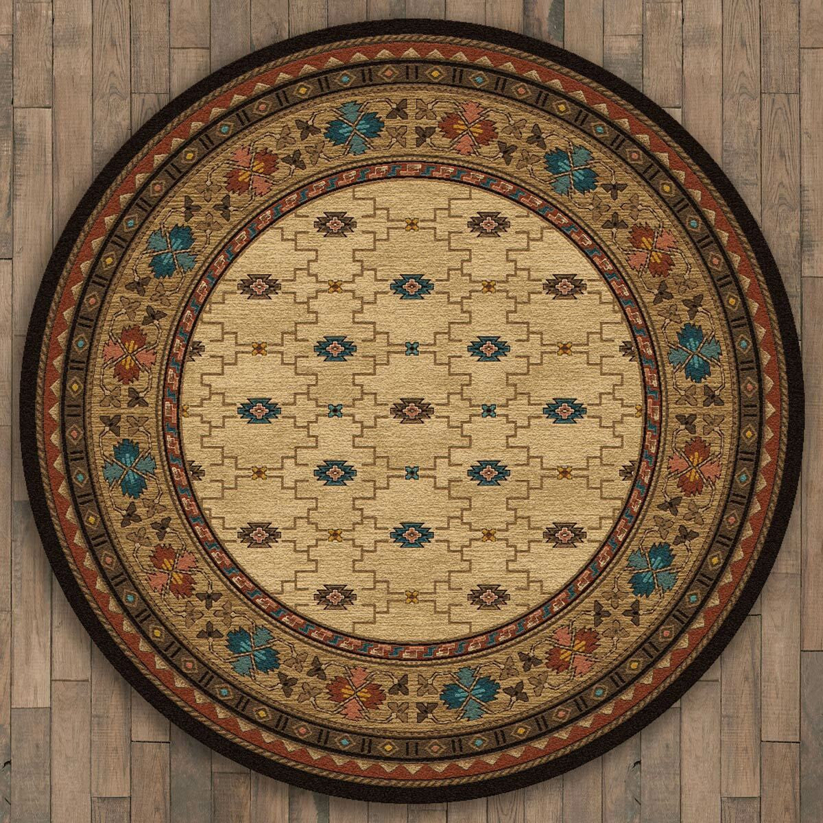 Rustic Elegance Rug - 8 Ft. Round