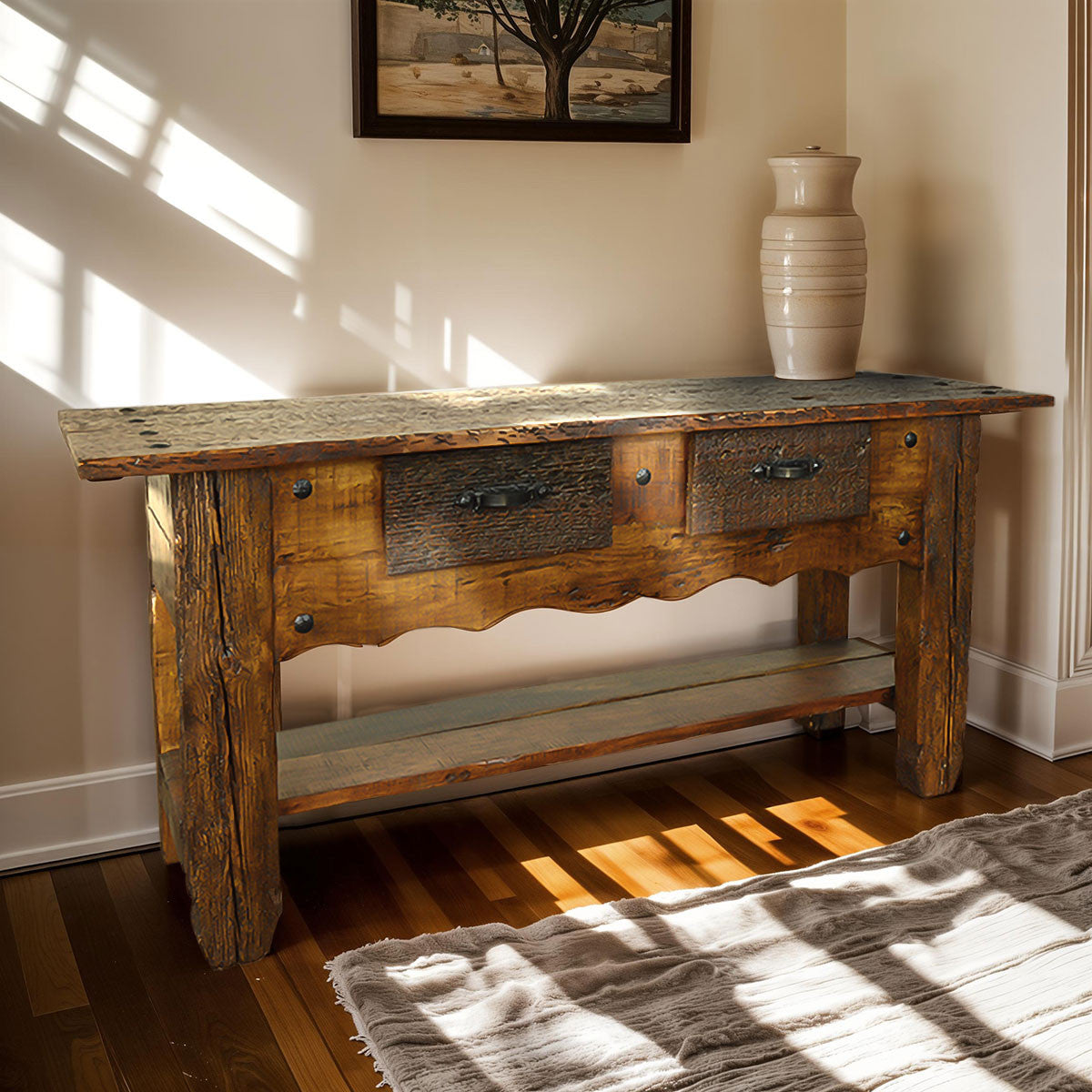 Prospector Reclaimed Wood Console