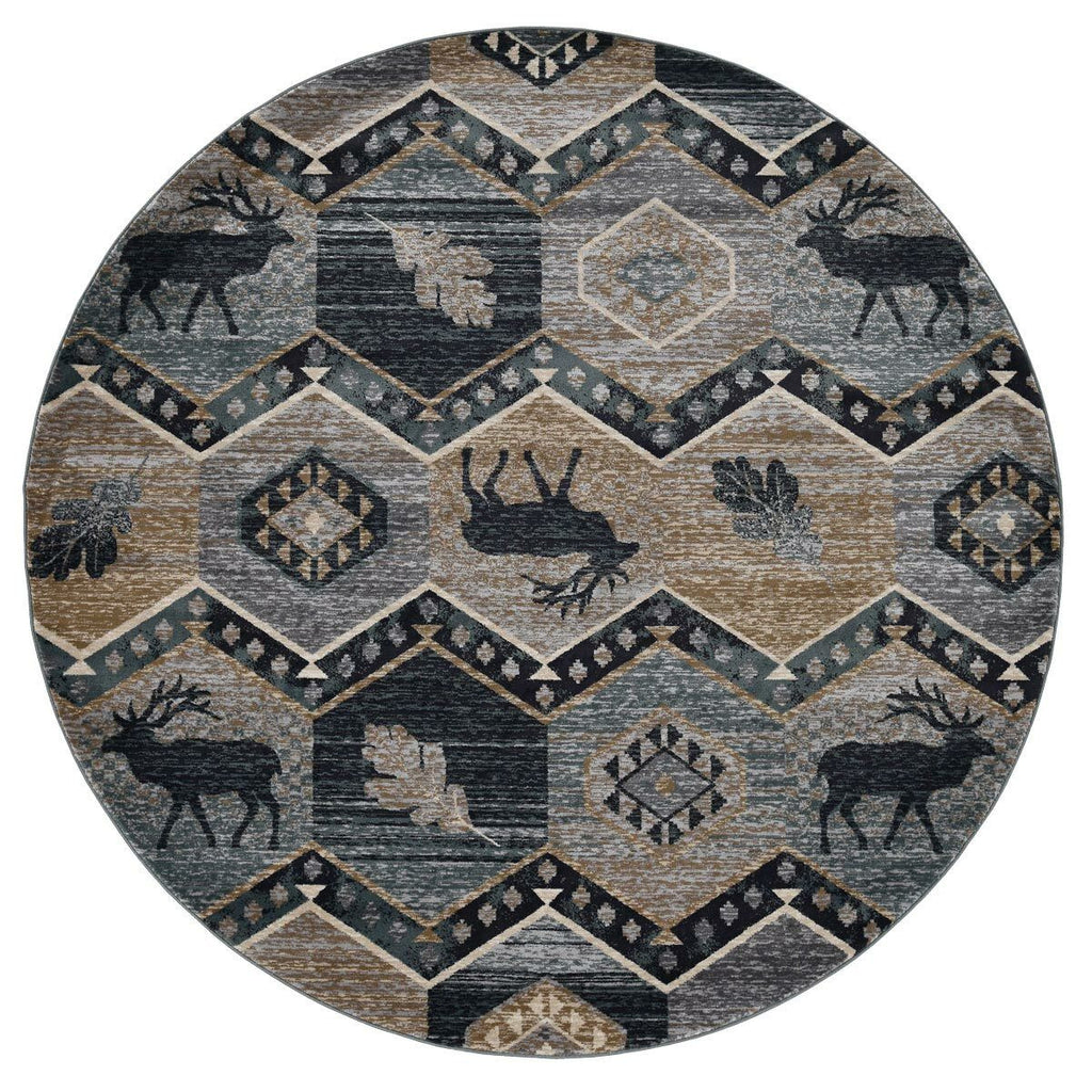 Wasatch Forest Rug - 8 Ft. Round - OUT OF STOCK UNTIL 07/15/2026