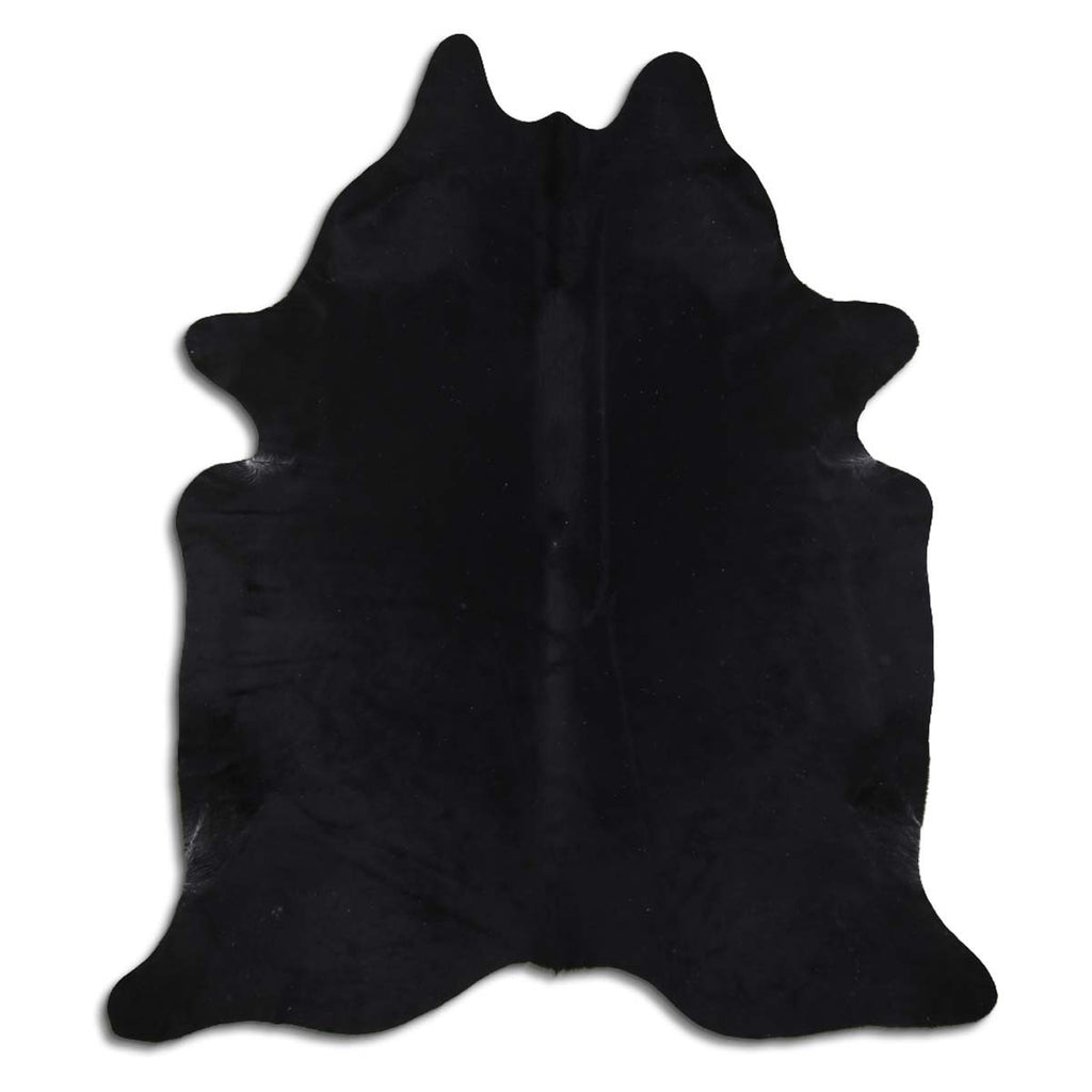 Black Cowhide Rug - Large