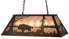 Silver Buffalo Oblong Pendant Light