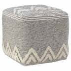 Mountain Skyline Pouf