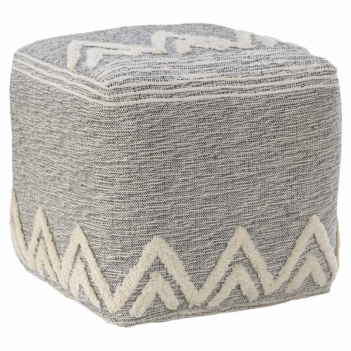 Mountain Skyline Pouf