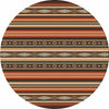Old Monterey Rug - 8 Ft. Round