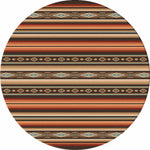 Old Monterey Rug - 8 Ft. Round