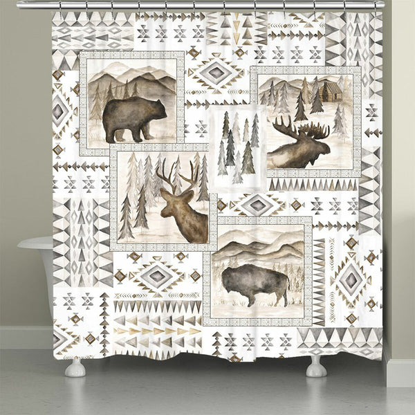 Southwest Woods Shower Curtain