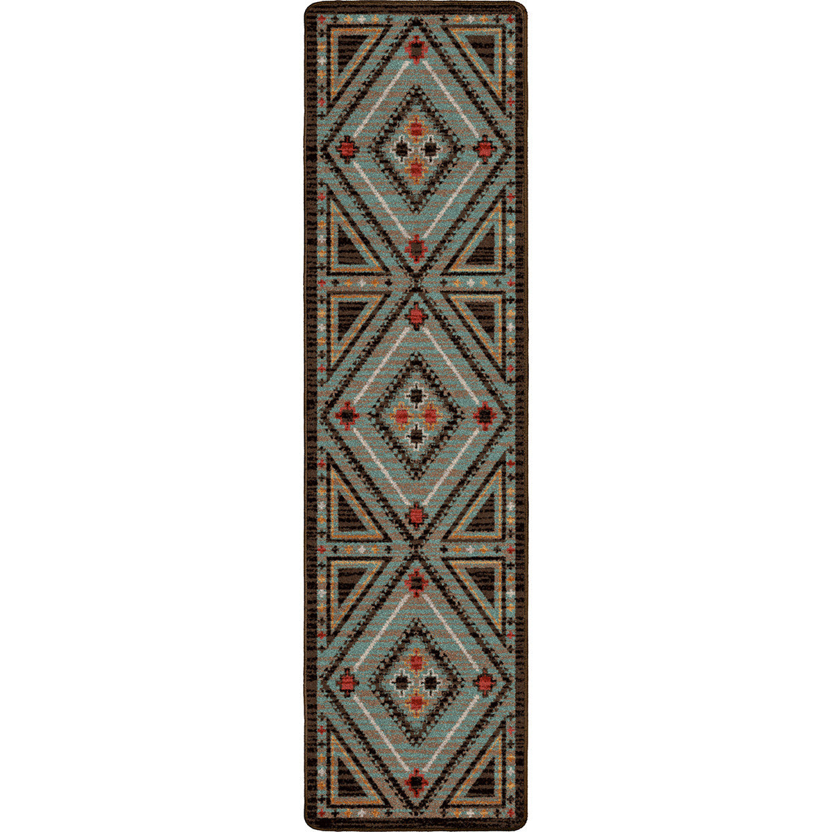 Dream Weaver Turquoise Rug - 2 x 8