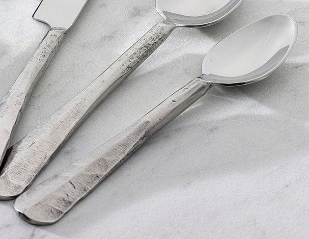 Frontier Hammered Teaspoons - Set of 4