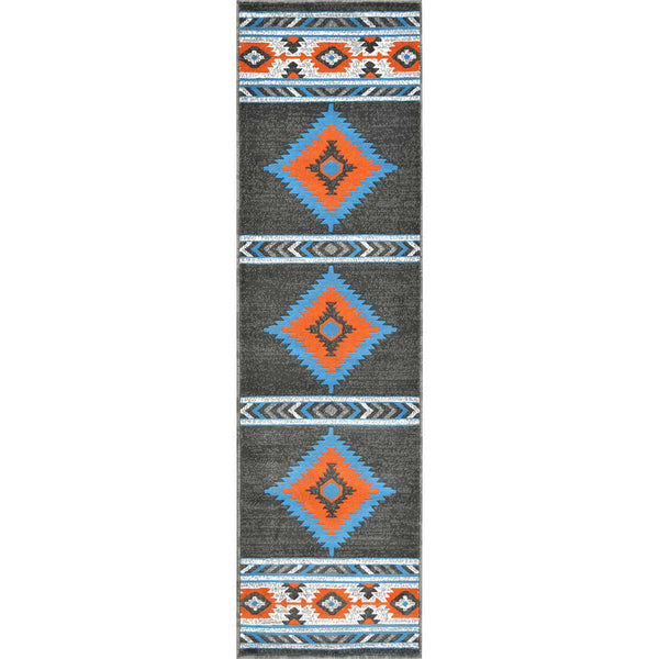 Hacienda Lead Rug - 2 x 7