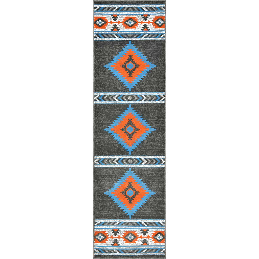 Hacienda Lead Rug - 2 x 7