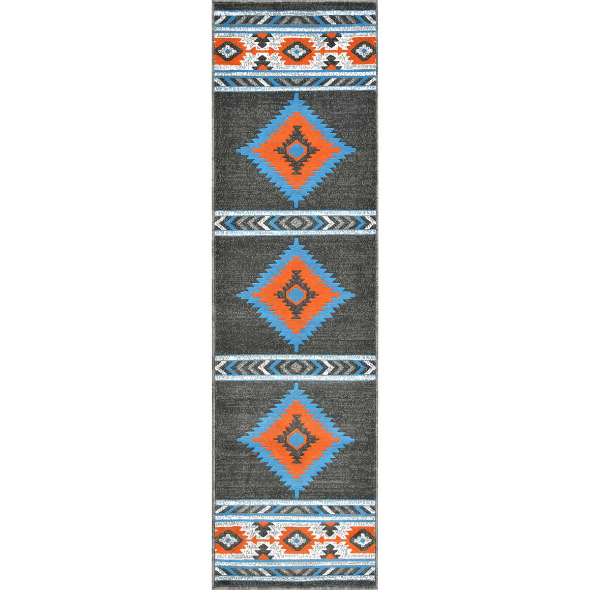 Hacienda Lead Rug - 2 x 7