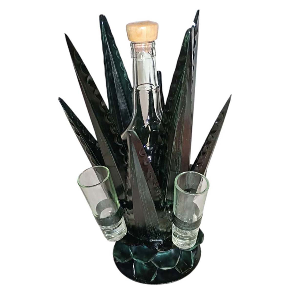 Dark Green Mezcal Tequila Set - Medium