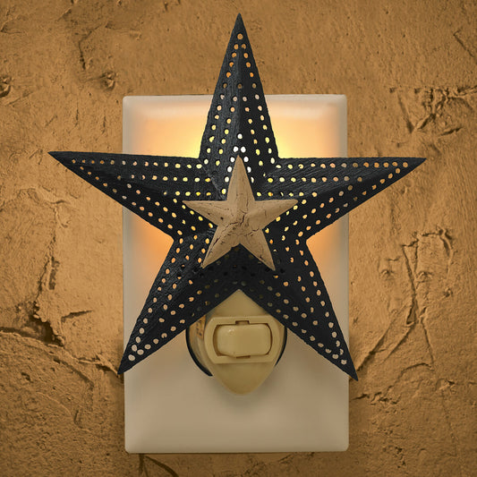 Punched Star Nightlight - OUT OF STOCK UNTIL 09/17/2026