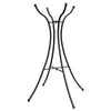 Metal Hourglass Bird Bath Stand