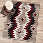 Crimson Vista Rug - 11 x 13