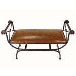 Coronado Double Vanity Bench - Colonial Rustic