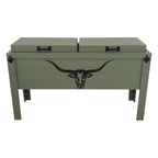 Longhorn Face Double Cooler - Sage