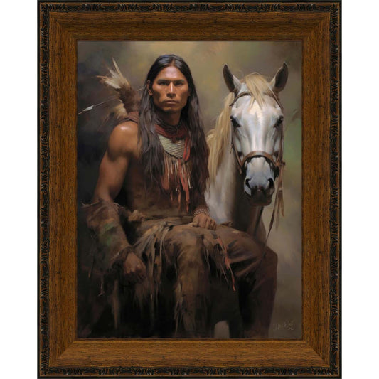 Native Horseman Wall Art