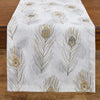Falling Plumes Table Runner - 72 Inch