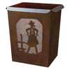 Cowgirl Waste Basket