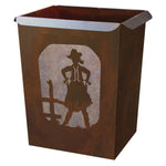 Cowgirl Waste Basket