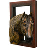 Gallant Quarter Horse Wall Sculpture