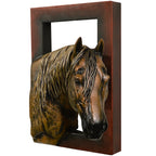 Gallant Quarter Horse Wall Sculpture