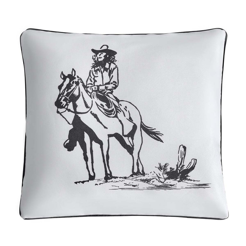 Cowgirl Life Rustic Ranch Pillow