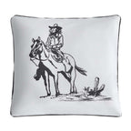 Cowgirl Life Rustic Ranch Pillow
