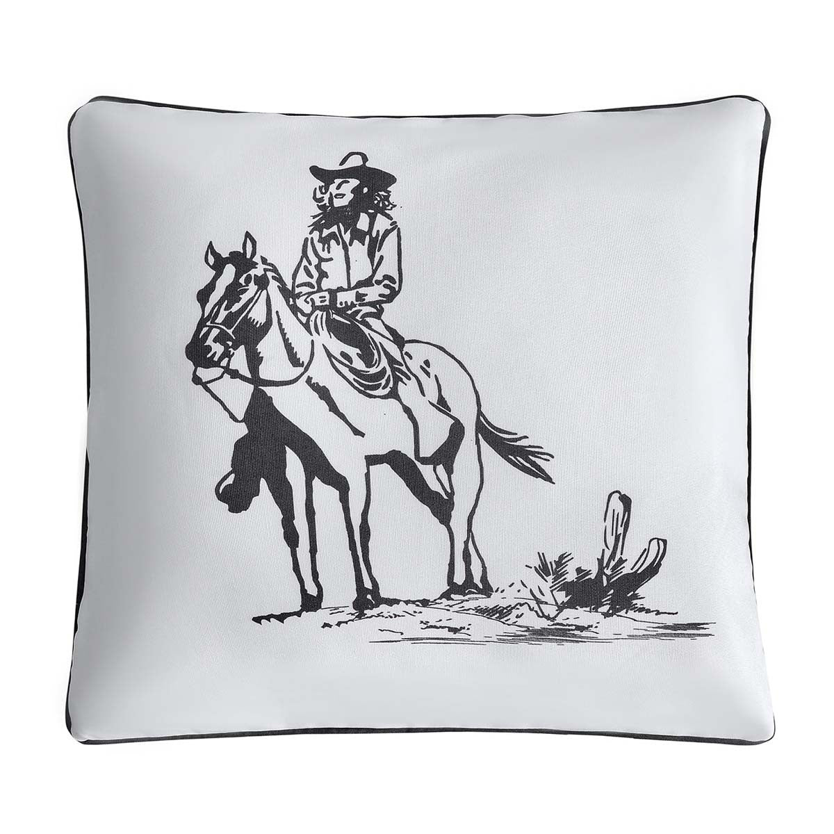 Cowgirl Life Rustic Ranch Pillow
