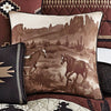 Western Mustangs Accent Pillow