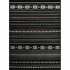Mexicali Black Rug - 5 x 7