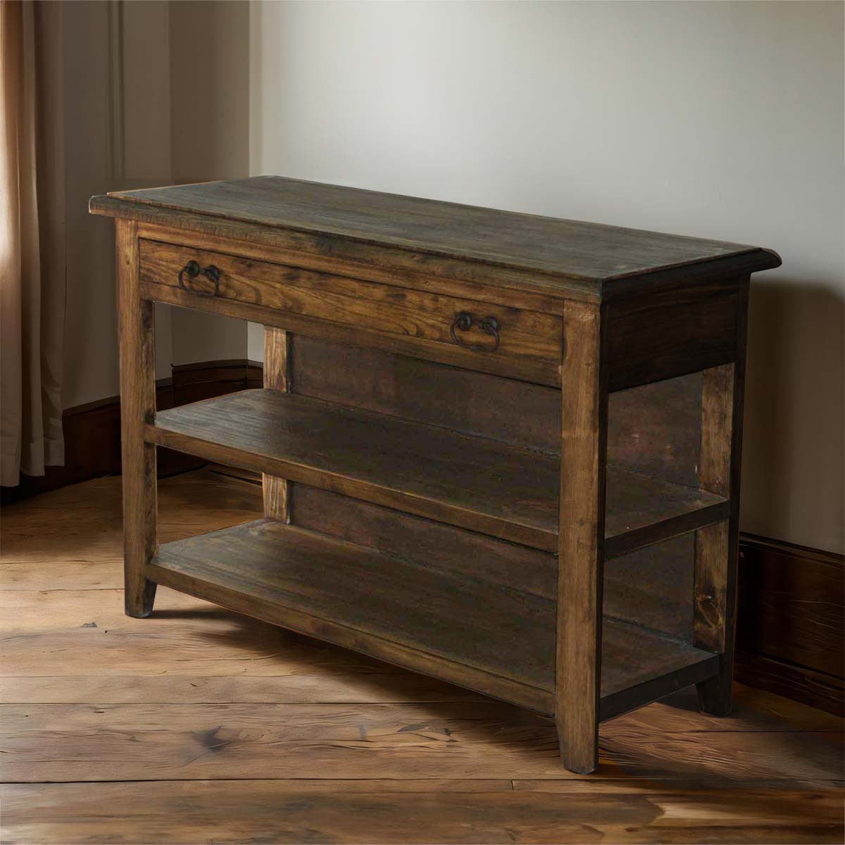 Garret Sofa Table - Brown