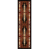 Horse Blanket Brown Rug - 2 x 8