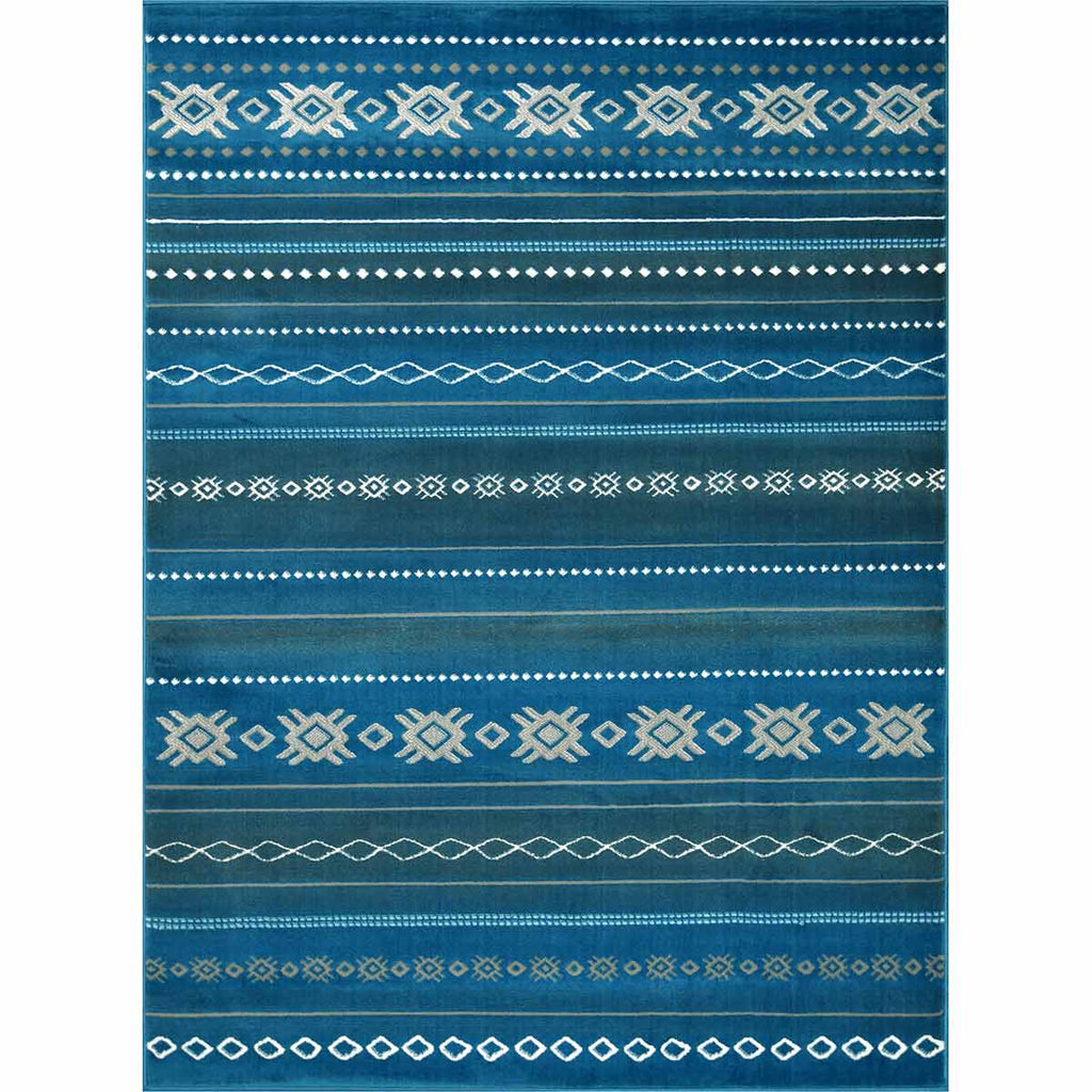 Mexicali Blue Rug - 5 x 7