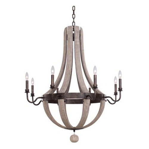 Harper 8 Light Chandelier - OUT OF STOCK UNTIL 09/16/2026