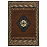 Tucson Brown Rug - 5 x 8