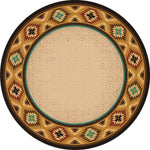 Desert Wave Rug - 8 Ft. Round