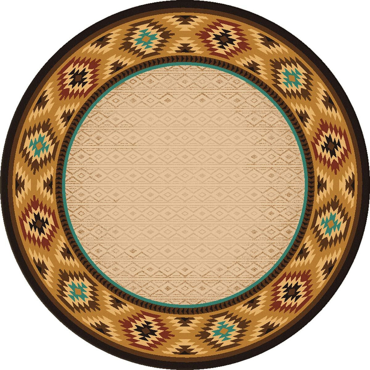 Desert Wave Rug - 8 Ft. Round