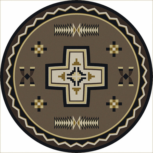 Saint Cross Rug - 8 Ft. Round