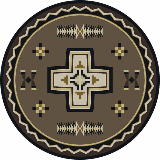 Saint Cross Rug - 8 Ft. Round
