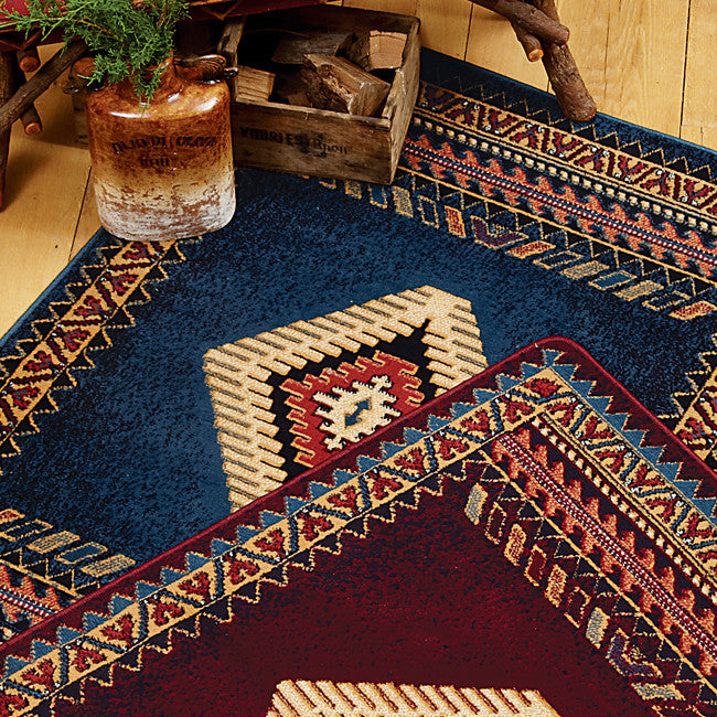 Tuscon Blue Rug - 2 x 7