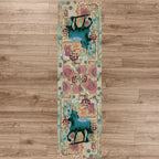 Blue Horse Rug - 2 x 8