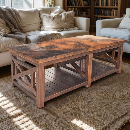Ranger Copper Top Coffee Table