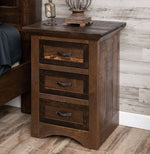 Northern Woodland 3 Drawer Nightstand