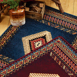 Tuscon Blue Rug - 4 x 5