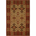 Fire Diamonds Rug - 4 x 6