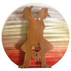 Sunset Back to Back Cutout Wall Art